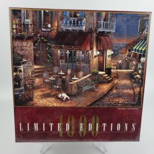 Cafe Romantique 2003 John Obrien Limited Editions 1000 Piece Puzzle 97327 New